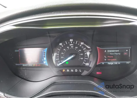 2019 Ford Fusion Energi Titanium из США, поврежденный, VIN 3FA6P0SU1KR285161